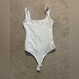 Abercrombie & Fitch White Bodysuit
